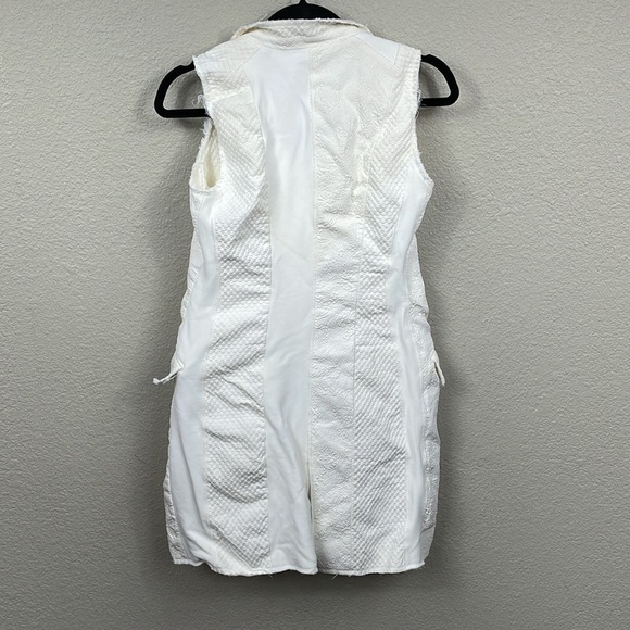 Proenza Schouler Textured Double Breasted Sleeveless Blazer Dress Sz 2 - Picture 3 of 15